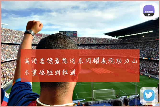 高诗岩德豪陈培东闪耀表现助力山东重返胜利轨道